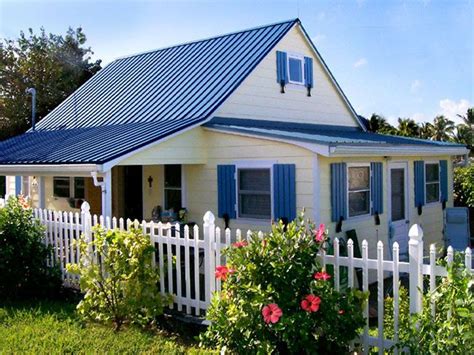 Modern Blue Roof House - modern houses