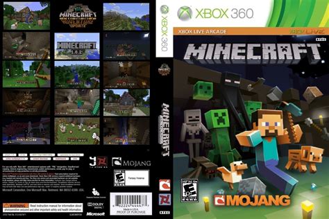 Viewing full size Minecraft: Xbox 360 Edition (Adventure Update) box cover