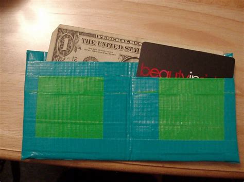 24 Cool Duct Tape Wallet DIY Instructions - Guide Patterns