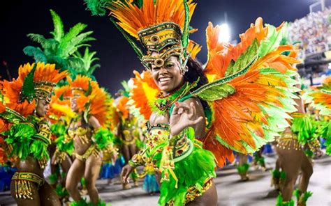 Rio de Janeiro Carnival in pictures: Exotic dancers parade through ...