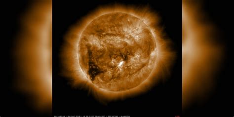 Multiple solar flares directed toward Earth prompt the observation of geomagnetic storms