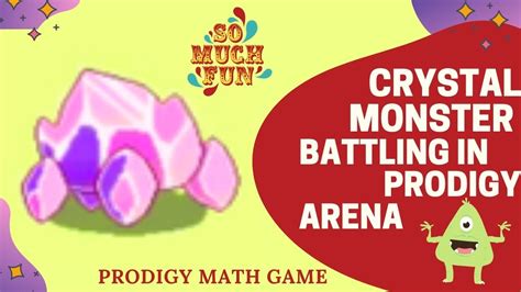 Prodigy Math Game | Crystal Monster Pet Battling in the Prodigy Arena ...