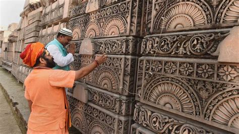 Mandir Wahin Bann Raha Hai: Construction of Grand Ram Temple begins at ...