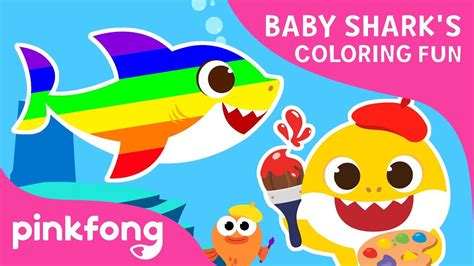 Baby Shark Cocomelon Coloring Pages