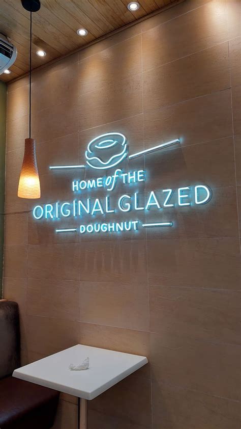 Krispy Kreme | Krispy kreme, Cafe interior design, Original glazed