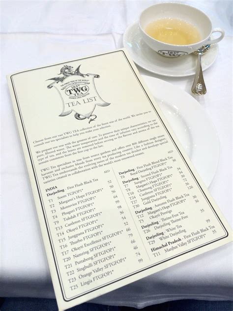 Afternoon Tea at the TWG Tea Salon, Abu Dhabi • Arabian Notes