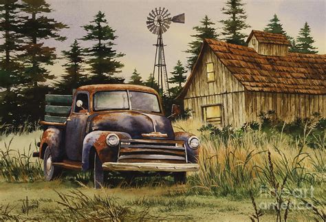 Classic Country Painting by James Williamson