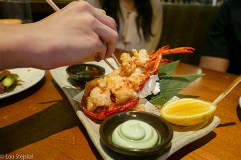 Whole Lobster Tempura, Spicy Ponzu Wasabi Aoili – l o u • s t e j s k a l