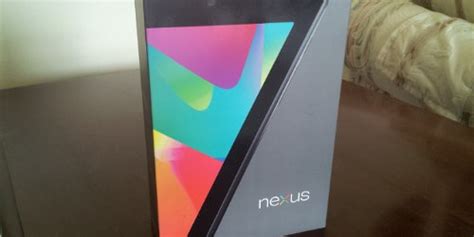 Nexus 7 Tablet Unboxing