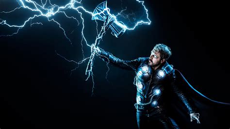 Thor with Stormbreaker Wallpapers | HD Wallpapers | ID #28896