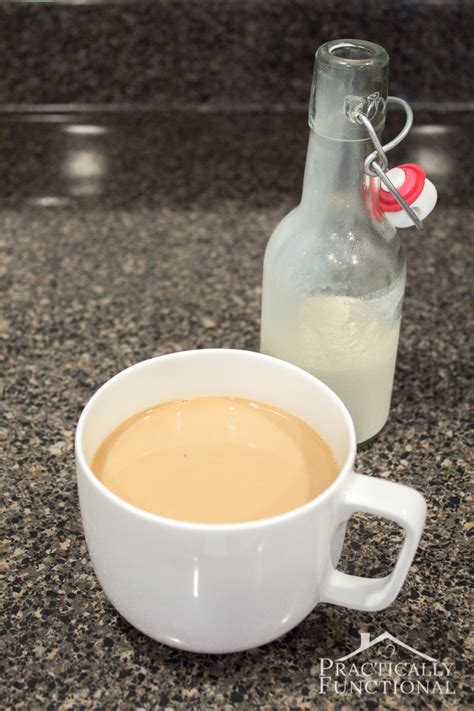 Homemade French Vanilla Coffee Creamer Recipe