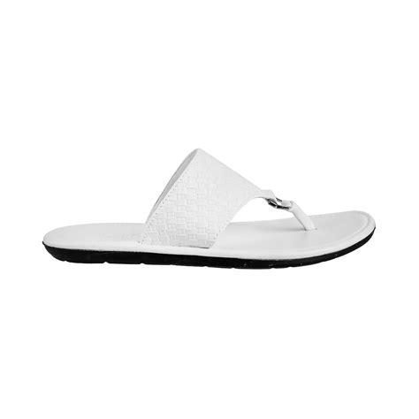 Ledero White flip flops for men | Buy Flip Flops for Men | LEDERO