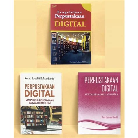 Jual Paket Perpustakaan digital 3 buku | Shopee Indonesia