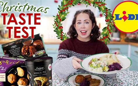 LIDL CHRISTMAS TASTE TEST 2020 | New In Lidl Christmas Food Review! - The YouTube Clinic