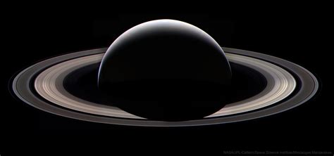 Última fotografia de la Cassini a Saturn