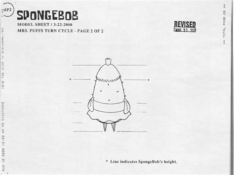 Spongebob Squarepants (1999 - Current) PART 2 - Model sheets, turnarounds, character references ...