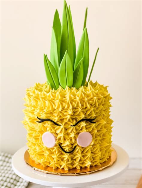 Pineapple Edible Cake Wrap Or Pineapple Crown Cake Topper Denmark | kumarindustriesagro.com