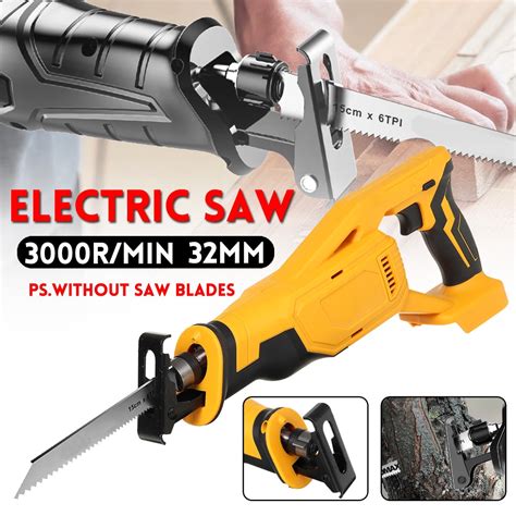 Tools Power Tools Blade For Wood Metal Chain Saws Cutting Power Tool 88V Cordless Reciprocating ...