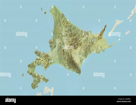 Hokkaido map hi-res stock photography and images - Alamy