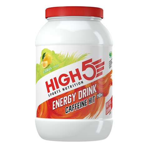 HIGH5 Energy Drink Caffeine Hit: Advanced sports drink with140mg caffeine per 500ml (1.4kg ...