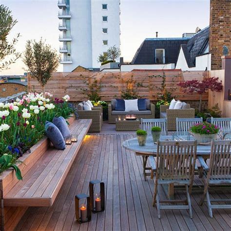 34 Nice Rooftop Terrace Design Ideas - MAGZHOUSE