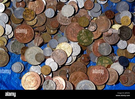 Old Indian coins for sale Stock Photo - Alamy