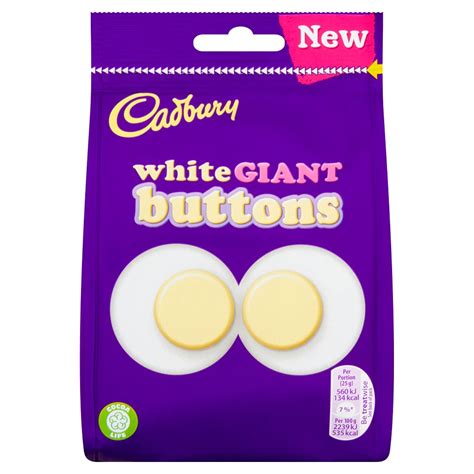 Cadbury Buttons White