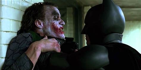 Christian Bale Really Hit Heath Ledger in The Dark Knight