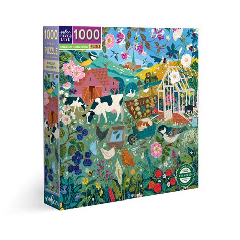 eeBoo 500 and 1000 Piece Jigsaw Puzzles Unique Gifts for Adults 14+