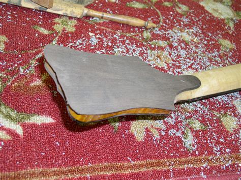 Guitar Neck Repair On An Archtop Guitar