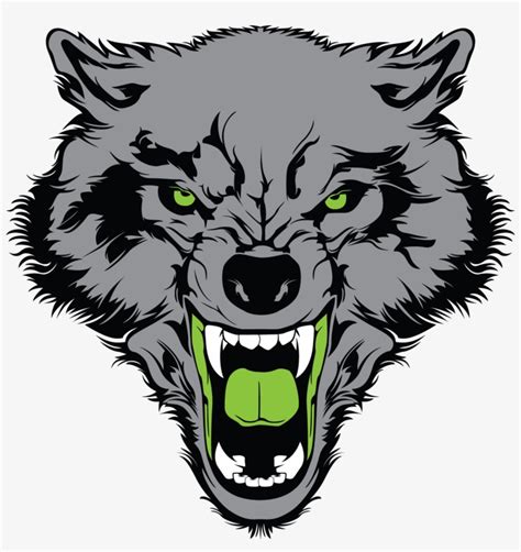 Pin by DLPNG on Wolf png | Grey wolf tattoo, Angry wolf, Wolf