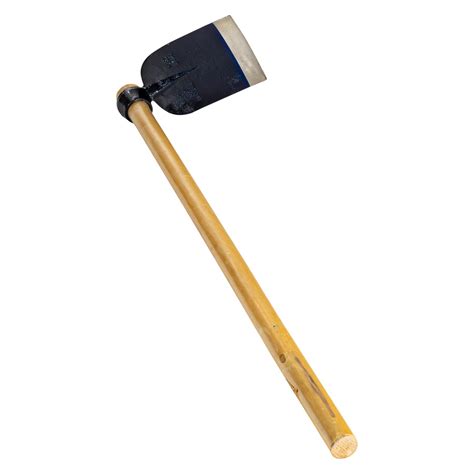 Garden Digging Hoe with Full Length 110cm Wooden Handle | Rinkit.com