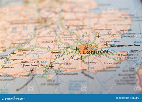 South coast of England map stock image. Image of london - 13987361