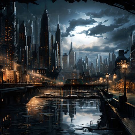 Gotham City. Concept Art of by exclusiveartmaker193 on DeviantArt