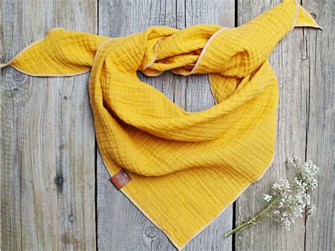 Cotton muslin neck scarf bandana face mask, cotton bandana triangle ...