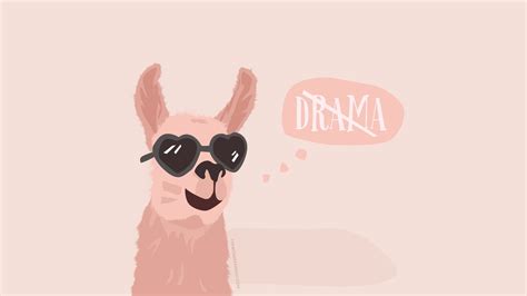 Pink Llama Wallpapers - Wallpaper Cave