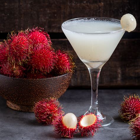 Tropical Fruit Rambutan Cocktail - Healthy World Cuisine