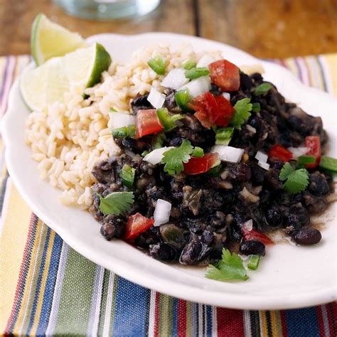 Cuban-Style Black Beans and Rice