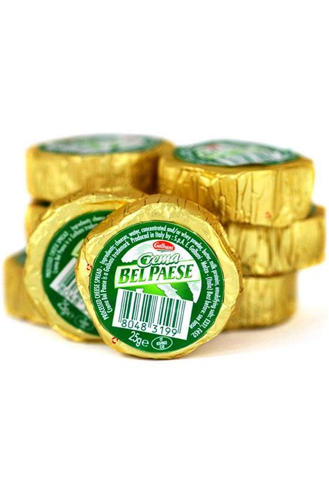 Crema Bel Paese cream cheese spread 25g portions (24 pieces) Galban...