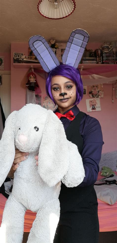 Bonnie The Bunny cosplay from five nights at freddys 1 [self] #cosplay https://bit.ly/1Pirklu ...