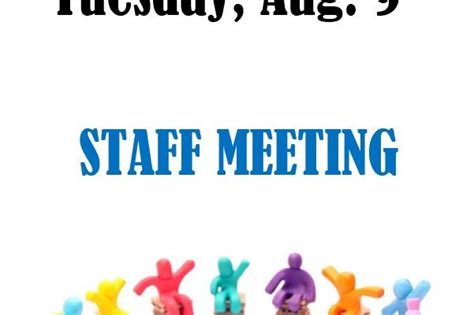 All Staff Meeting Themes