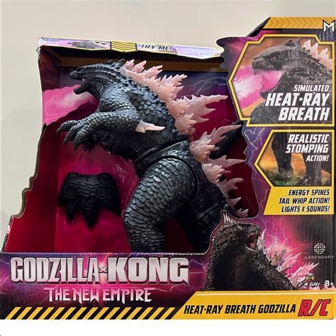 GODZILLA X KONG The New Empire HEAT RAY BREATH GODZILLA R/C Monster ...