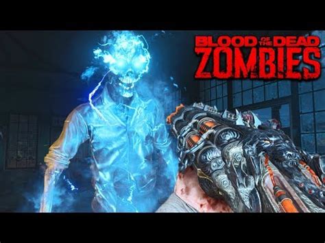 BLACK OPS 4 ZOMBIES: BLOOD OF THE DEAD MAIN EASTER EGG HUNT GAMEPLAY ...