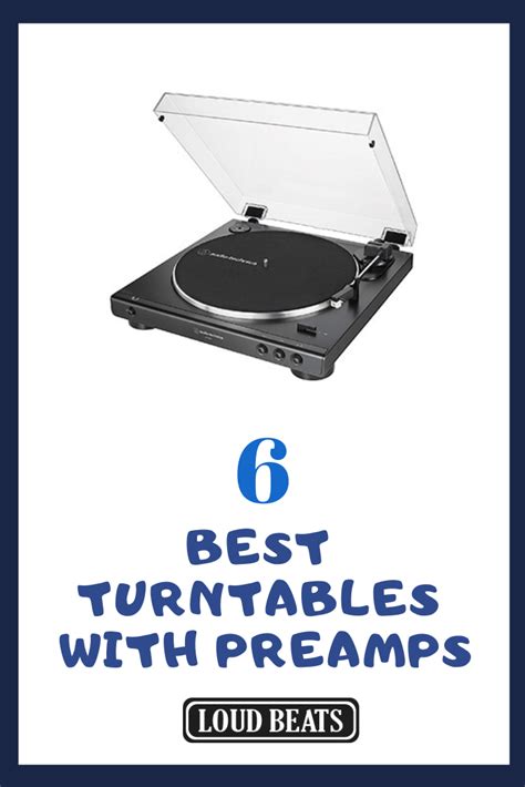 6 Best Turntables With Preamps - Loud Beats | Turntable, Stereo ...