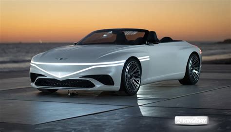 Genesis X Electric Convertible concept showcased at Los Angeles Auto Show | Genesis X Electric ...