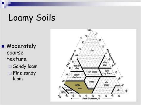 PPT - Lecture 2a – Soil Texture Soil Texture = %Sand, Silt & Clay in a ...