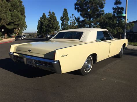 1967 Lincoln Continental Convertible for sale on BaT Auctions - sold for $21,250 on December 16 ...