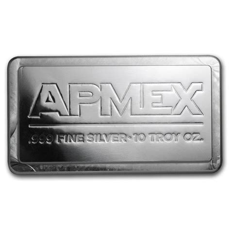 Buy 10 oz Silver Bar - APMEX (Stackable) | APMEX