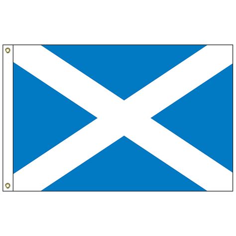 FW-125-SCOTCROSS Scotland with Cross 2′ x 3′ Outdoor Nylon Flag with ...