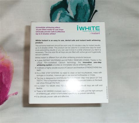 Beauty and Beyond....: iWhite Instant Teeth Whitening Kit